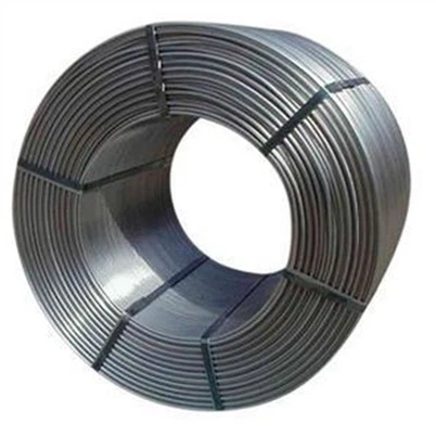 Addasiad Cynhwysiad Wire Cored Wire CaFe Cored